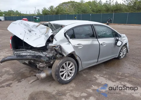 2012 Honda Civic Ex from USA, damaged, VIN 19XFB2F85CE308872